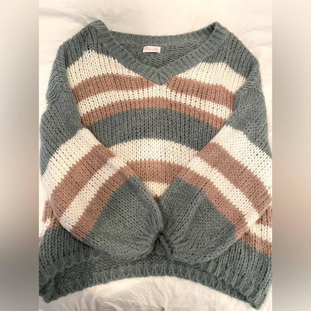 Pink lily boutique sweater